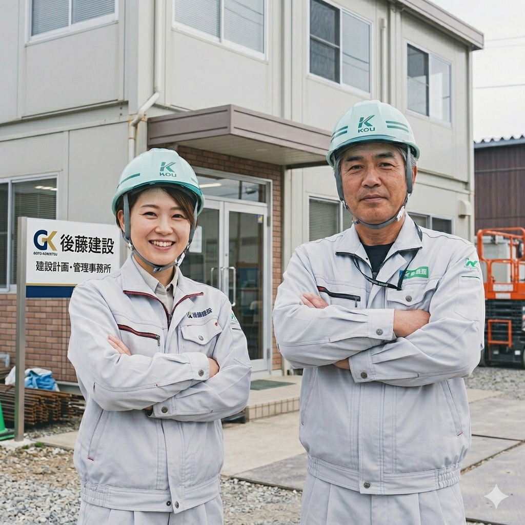 後藤建設 施工現場