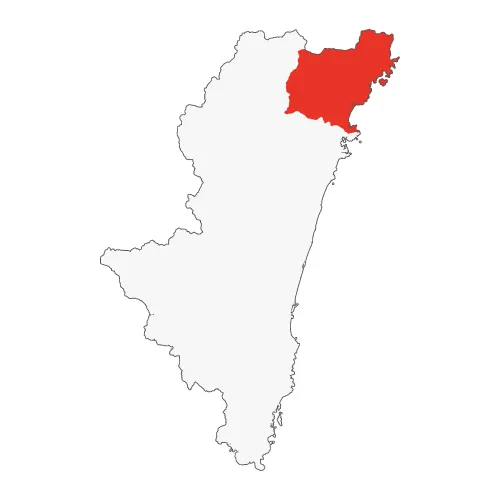 宮崎県延岡市マップ
